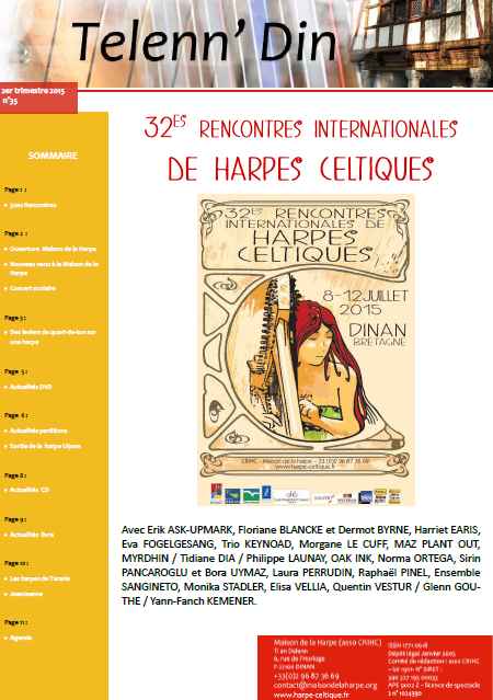 rencontres internationales de harpe celtique dinan 2011
